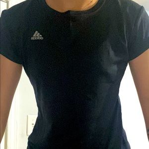 Nice black adidas shirt. Size small great conditions!